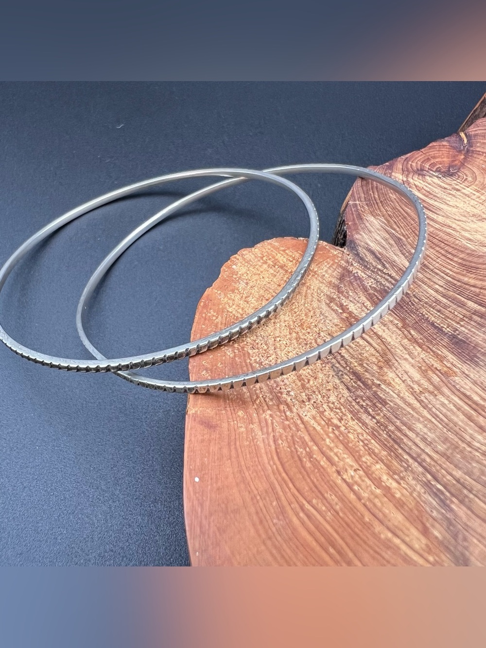 Sterling Silver Small Bangle Bracelet Bundle